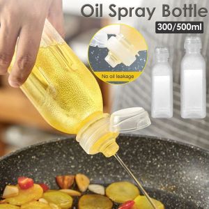 500ml Leak-proof Oil Honey Vinegar Bottles Container Storage Supplies Squeeze Seasoning Bottle Ketchup Spice Dispenser