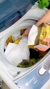 Phao Lọc Cặn Bẩn Máy Giặt Thông Minh Túi Lọc Gom Rác Lông Tóc Trong Lồng Máy Giặt Hình Quả Bóng GDHT