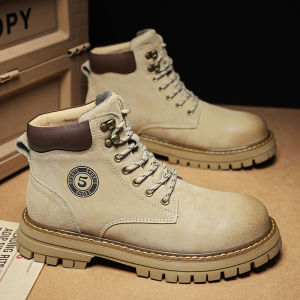 NUDANLAI | Giày Boots Phong Cách Anh Quốc Hoài Cổ
