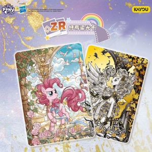 【Stock】Kayou My Little Pony Trading Cards Full Box Wave 11 Moonlight Pack Official Authentic Collectible Zr Gold Cards Fans Gift