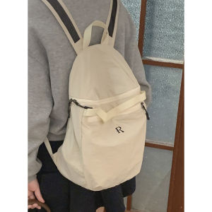 Large Capacity Canvas Shoulder Bag Womens 2024 New Fashion Commuter Casual Travel Bag College Style Double Layer Zipper