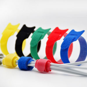 Masely 10pcs Reusable Cable Winder Strap Universal Wire Organizer Nylon Cable Tie