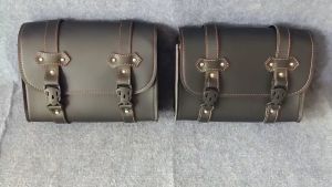 Túi Da Treo Hông Xe Motor Xe Máy 27cm