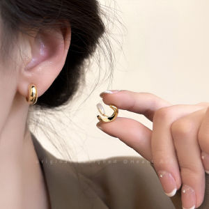 Trendy Metal Mosquito Coil Ear Clip Women No Piercing Bone Clip High-End Sensation Luxury Small Circle Ear Ring New Style