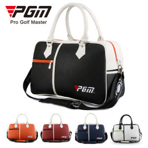 PGM YWB017 New Golf Clothing Bag PU Waterproof Ball Bag Large Capacity Clothing Bag Golf Shoes Bag Travelling Handbag