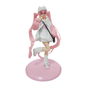 Bandai | Taito Amp Hatsune Miku Sakura Cherry Colored Dress Anime Figure Miku Sakura Dress Figure PVC Model Gifts Collections Figurine