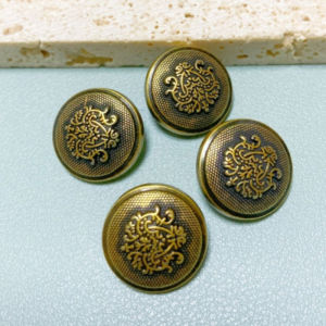 Nút Áo Khoác Len Họa Tiết Kim Loại DIY Nút Áo Khoác Nam Nữ Nút Áo Khoác Ngoài Họa Tiết Nút Áo Khoác Ngoài Kim Loại