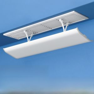 Bộ Điều Hòa Không Khí Trung Tâm Vuông Chống Gió Cho Văn Phòng Bộ Điều Khiển Hướng Gió Bộ Chắn Gió Cho Máy Quạt Trần Trung Tính