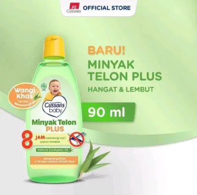 Minyak Telon Plus 8 Cussons baby minyak telon alami untuk bayianti nyamuk