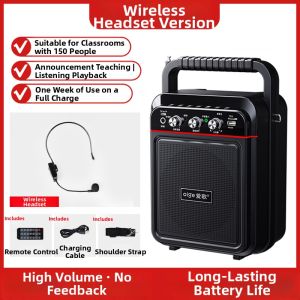 Aige(爱歌) | Teacher Teaching专用 Wireless Microphone Earphone High-Power Speaker
