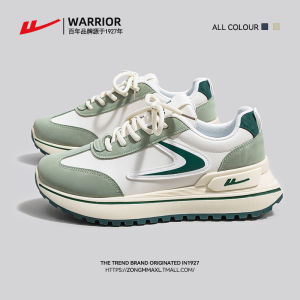 Giày Nữ Warrior Giày Thể Thao Giày Trắng Nhỏ Thường Ngày Mặt Lưới Đế Dày Mẫu Mới Mùa Xuân Hè 2024 Cho Nữ Giày Chunky Sneaker Nữ Sành Điệu