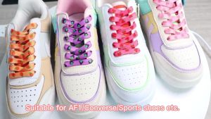 Tali Sepatu Motif Buah Strawberry Apel Anggur Panjang 120cm