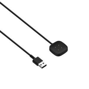 Charger for Fitbit Versa 3 & 4/ Sense 1 & 2 Charging Cable Replacement USB Cord Dock Adapter Magnetic 3.3ft Smartwatch Accessory