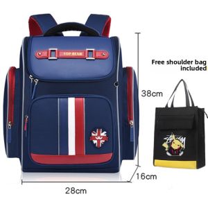 MONLEYTA | Backpack For Primary School Students Spine Protection Lightweight British Style Noble Dual-shoulder Waterproof New Model For Girls