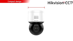 Hikvision CCTV PTZ Camera DS-2DE3A404IWG-E 4MP 4x Zoom IR Wi-Fi Mini PTZ Dome Network Camera Support Audio Visual alarm Support Human and Vehicle Detection Motion Detection IP Camera