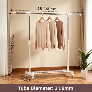 JUYOU | Foldable Indoor Portable Balcony Bedroom Clothes Rack