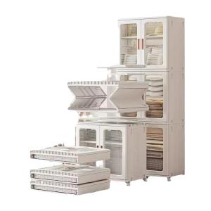 ZHUOLESHI | Multi-layer Snack Storage Cabinet Baby Clothes and Plush Toy Box