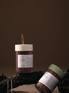 FaSoLa | Nĩa Ăn Trái Cây Đôi Đầu Chất Lượng Cao Bằng Gỗ Carbon Hóa
