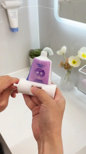 ALX Malaysia Manual Toothpaste Squeezer Tube Roller Dispenser Toothbrush Holder Facial Wash Clip Pemeras Ubat Gigi 牙膏挤压器 牙刷架