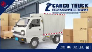 Mainan Remote Control Mobil RC Pick up CargoTruck Box Carry 1:16 4CH 2.4GHZ