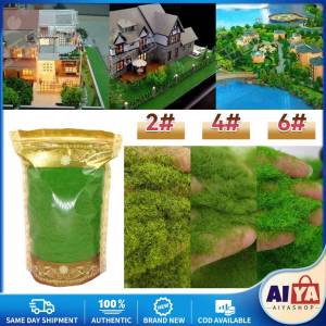 ★Same Day Shipping★ Artificial Moss Grass Powder Micro Landscape Fairy Garden Decor DIY Accessories Model Scene Making Monochrome Diorama Sand Table Simulation of Snow ZJJ-Artificial-Moss ZJJ-Artificial-Moss