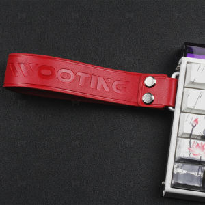 Đai Phong Cách Da Thật Cao Cấp Tùy Chỉnh DIY Valorant Phụ Kiện Trang Trí Bàn Phím Wooting Đai Thắt Lưng Bằng Vải