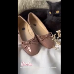 BOARDWALK HORIA PINK LADIES FLAT SHOES