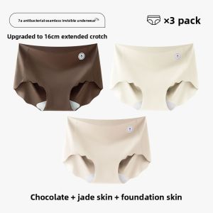 Miiow | Silk Triangle Panties Womens No Show Comfortable Breathable Anti bacterial Underwear Youth Spring Fashion MiiOW Cat Person