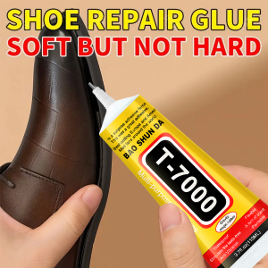 B7000 Clear Adhesive T7000 Black Adhesive Shoe Repair Specialty Glue Suitable for leather shoes athletic shoes mesh shoes high heels canvas shoes and leather materials Anti-clogging design