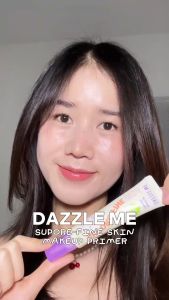 [SET Primer+Sunscreen Gel] DAZZLE ME Supore-Fine Skin Makeup Primer + Attack on Sun! UV Protection Essence Sunscreen Gel