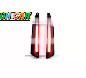 Toyota Fortuner 2016 - 2022 Rear Top Light Bar Reflector With Signal Running ( Red )