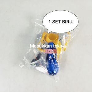 Tali Biru Berkualitas Sangat Kuat Ketebalan 0.8mm Panjang 48cm 5pcs