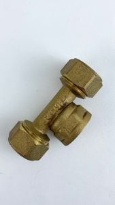 Knee Sambungan Selang Air Panas Squal Elbow Drat 1/2 Inch Kuningan Anti Karat Water Heater