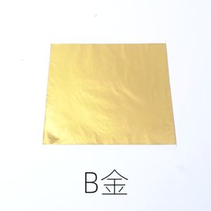 100pcs Kertas Foil Emasgold Leaffoil Sheet Kertas Prada Sepuhan Gilding