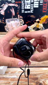 HTC NE11 Bluetooth 6.0 Earbuds with LCD Display AI Translation ANC Music/Game/Movie Modes Active Noise Reduction Comfortable Earphone