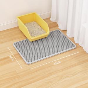 MONLEYTA | Anti-Splash Cat Litter Mat Toilet Cat Sand Pan Control Sand Leak Mat Cat Mat Cats Supplies Normal Specification Monleyta Brand