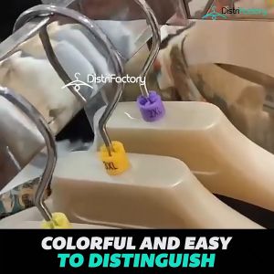 10 Pcs Clothes Hanger Size Markers Color Coding Garment Size Marker Tags Easy Hanger Marker