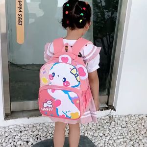 32cm Rabbit Kindergarten School Bag Kids Backpack Girl Boy Dinosaur Lightweight Beg Sekolah Budak Crocodile