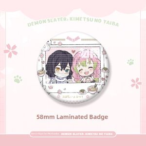 Demon Slayer Character Badges Accessories