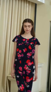 Đồ mặc nhà bộ lửng cổ tròn Jubbie 32571