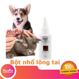Bột nhổ lông tai chó mèo Petis