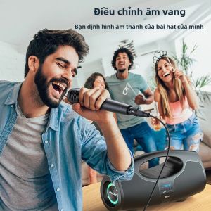 Zealot | Loa Bluetooth Di Động Zealot-P1 Có Chức Năng Karaoke Chống Nước IPX5 Tay Cầm Thoải Mái Đèn Điều Khiển Được Âm Thanh Nổi 40W Lý Tưởng Cho Cắm Trại Ngoài Trời