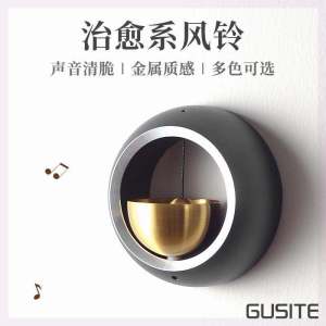 Large Sound Pure Copper Doorbell Refrigerator Magnet Decorative Warning Indoor Entrance Modern Simple Style Home Decoration