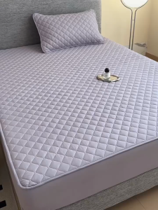 Waterproof Mattress Protector Cover Thicken Quilted Cotton Pad Bed Sheet Fitted Queen Mattress Bedspread