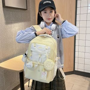 JIFANPAUL | Large Capacity Girls School Backpack