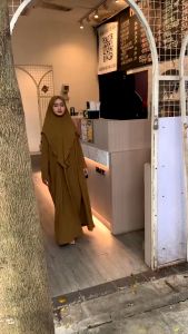 ZYRAA ABAYA DRESS SET TURKEY TERBARU / GAMIS WANITA SYARI / DRESS MUSLIM