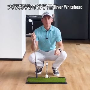✅Ready✅ Golf 360° Rotating Swing Trainer Suction Cup Base Suitable Wood Iron Chipping Swing Practice Mat 高尔夫挥杆练习垫训练器