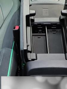 Hộp Đựng Đồ Tỳ Tay Peugeot 3008 3008GT 5008 2017-2020 Khay Để Đồ Trung Tâm Hình Chữ Nhật Chất Liệu ABS Phụ Kiện Ô Tô