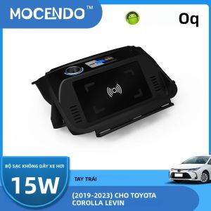 Sạc Không Dây Ô Tô 15W QI Cho Toyota Corolla 2019-2023 Sạc Nhanh Ralink Phụ Kiện Lắp Đặt Chính Hãng