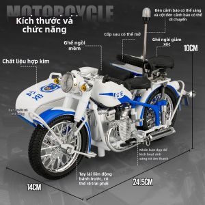 XINGXINGKEJIAO | Mô Hình Xe Máy Kim Loại Đồ Chơi Kích Thước Lớn